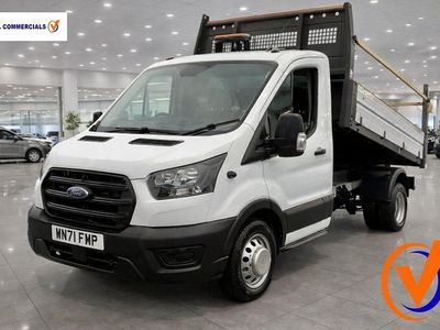 Used Ford Transit 130 HP (95 kW) 2021 White Cabriolet