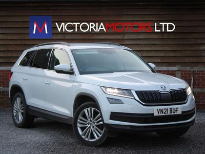 Used Skoda Kodiaq SE L 150 HP (110 kW) 2021 White SUV