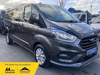Grey Used 2020 Ford Transit Custom Limited Van | £17,495 (Super price)
