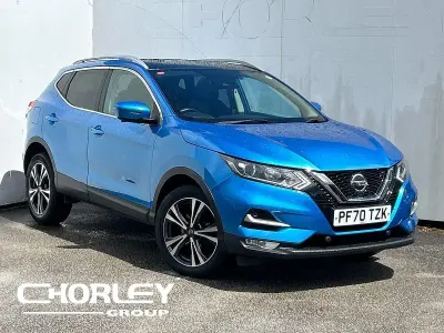 Used Nissan Qashqai N-Connecta 140 HP (102 kW) 2021 Blue SUV