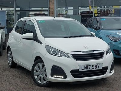 Used Peugeot 108 Active 68 HP (50 kW) 2017 White Hatchback