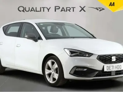 Second-hand Seat Leon FR 130 CP (95 kW) 2021 Alb Hatchback
