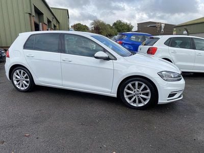 White Used 2019 VW Golf VII GT Hatchback | £12,995 (Fair price)
