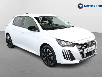 New Peugeot 208 Allure 111 HP (81 kW) 2025 White Hatchback