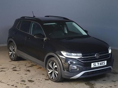 Used VW T-Cross Black Edition 110 HP (80 kW) 2021 Black SUV