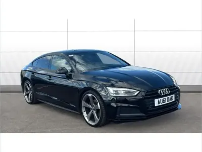 Begagnad Audi A5 Black Edition 150 HK (110 kW) 2019 Svart Sportkupé