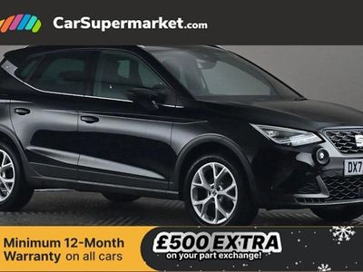Black Used 2022 Seat Arona FR SUV | £13,997 (Fair price)