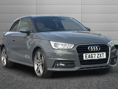 Used Audi A1 S-Line 125 HP (91 kW) 2017 Grey Hatchback
