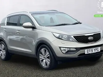 Used Kia Sportage 184 HP (135 kW) 2015 Silver SUV