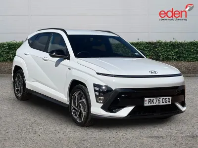 Used Hyundai Kona N Line 129 HP (94 kW) 2025 White SUV