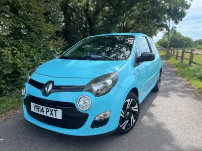Used Renault Twingo Dynamique 75 HP (55 kW) 2014 Blue Hatchback