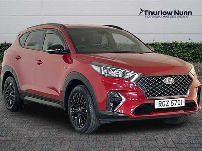 Red Used 2020 Hyundai Tucson N Line SUV | £15,749 (Fair price)