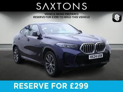 Used BMW X6 M Sport 2024 Blue SUV