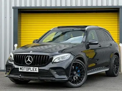 Käytetty Mercedes GLC350 AMG line 258 HP (189 kW) 2018 Musta Farmari