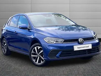 New VW Polo Match 95 HP (69 kW) 2026 Blue Hatchback