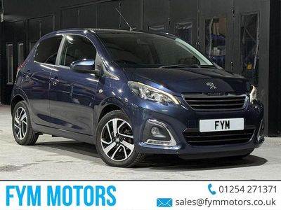 Blue Used 2016 Peugeot 108 Allure Hatchback | £4,495 (Good price)