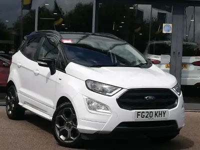 Used Ford Ecosport ST-Line 140 HP (102 kW) 2020 White SUV