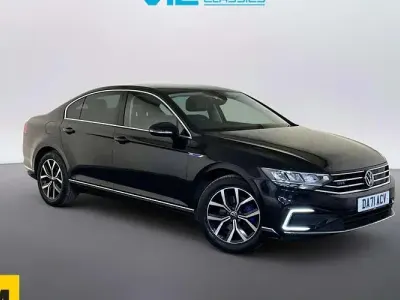 Used VW Passat GTE 218 HP (160 kW) 2021 Black Sedan