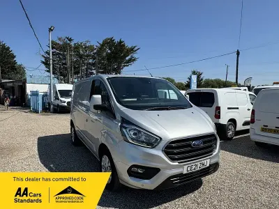Used Ford Transit Custom Limited 130 HP (95 kW) 2021 Silver Van