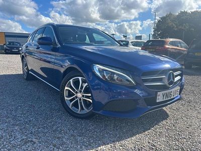 Blue Used 2016 Mercedes C200 Estate | £7,495 (Expensive)