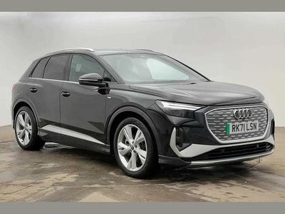 Used Audi Q4 e-tron S-Line 150 kW (204 HP) 2021 Black SUV