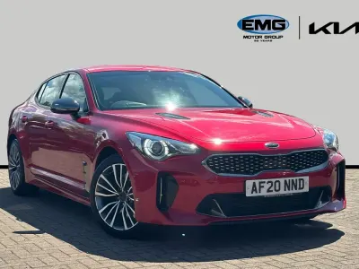 Used Kia Stinger GT-Line 242 HP (177 kW) 2020 Hichroma red Hatchback