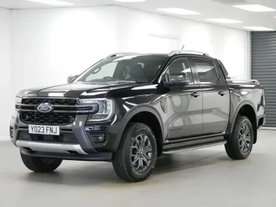 Used Ford Ranger Wildtrack 205 HP (150 kW) 2023 Black Pickup