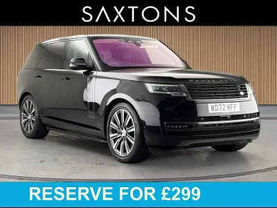 Used Land Rover Range Rover Autobiography 530 HP (389 kW) 2023 Santorini black SUV