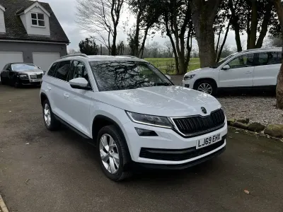 Usata Skoda Kodiaq Special 150 CV (110 kW) 2020 Bianco SUV