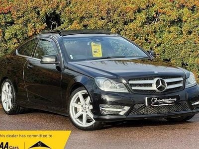 Black Used 2014 Mercedes C220 Sport Edition Coupe | £6,495 (Super price)