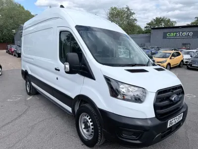 Used Ford Transit 130 HP (95 kW) 2022 White Van