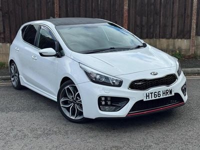 Used Kia Ceed GT GT 134 HP (98 kW) 2017 White Hatchback