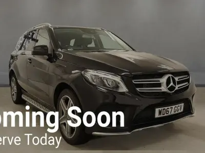 Used Mercedes GLE250 AMG Line Premium 204 HP (150 kW) 2018 Black SUV