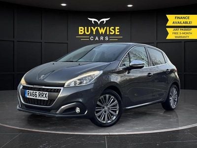 Grey Used 2017 Peugeot 208 Allure Hatchback | £4,495 (Fair price)