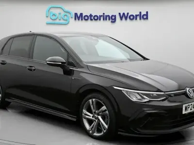 Used VW Golf VIII R-line 150 HP (110 kW) 2023 Black Hatchback