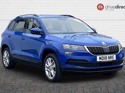 Blue Used 2018 Skoda Karoq SE Technology SUV | £10,300 (Fair price)