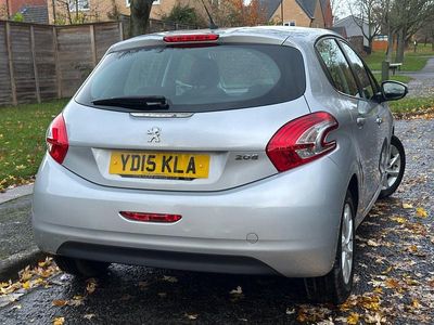 Silver Used 2015 Peugeot 208 Active Hatchback | £4,395 (Fair price)