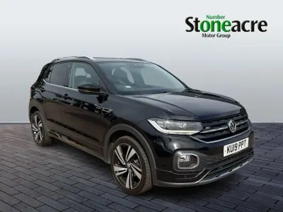 Used VW T-Cross R-line 115 HP (84 kW) 2019 Black SUV