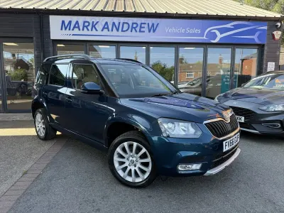 Used Skoda Yeti SE L 110 HP (80 kW) 2016 Blue SUV