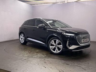 Used Audi Q4 e-tron S-Line 150 kW (204 HP) 2021 Black SUV
