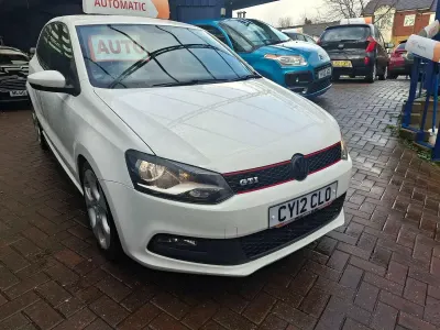 Used VW Polo GTI 180 HP (132 kW) 2012 White Hatchback