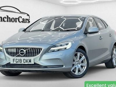 Used Volvo V40 Inscription 122 HP (89 kW) 2018 Silver Hatchback