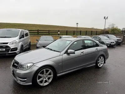 Used Mercedes C220 2012 Silver Sedan