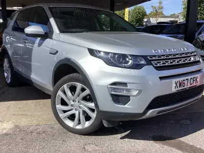 Used Land Rover Discovery Sport HSE Luxury 180 HP (132 kW) 2017 Silver SUV