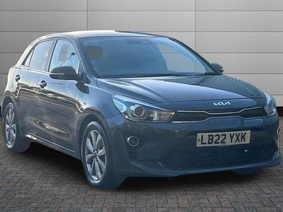 Used Kia Rio 118 HP (86 kW) 2022 Grey Hatchback