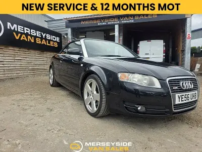 Used Audi A4 Cabriolet S-Line 2006 Black Cabriolet