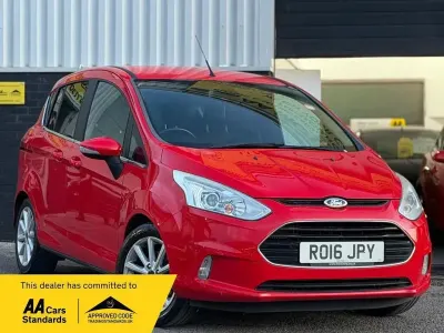 Second-hand Ford B-MAX Titanium 120 CP (88 kW) 2016 Roșu Monovolum