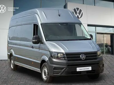 New VW Crafter 140 HP (102 kW) 2026 Oyster silver Van