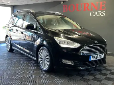 Used Ford Grand C-Max Titanium 125 HP (91 kW) 2018 Black MPV