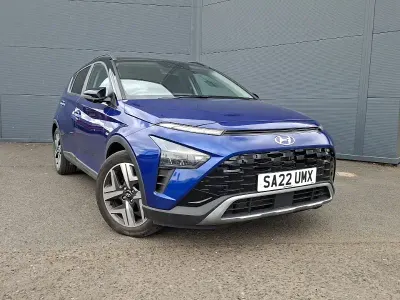 Begagnad Hyundai Bayon Ultimate 120 HK (88 kW) 2022 Blå SUV